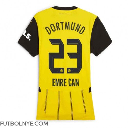 Camiseta Borussia Dortmund Emre Can #23 Primera Equipación para mujer 2024-25 manga corta